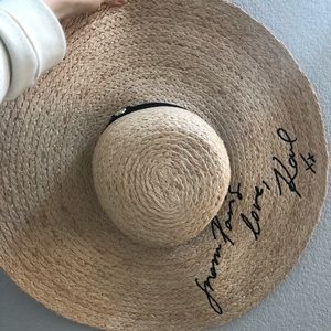 karl Lagerfeld sun hat